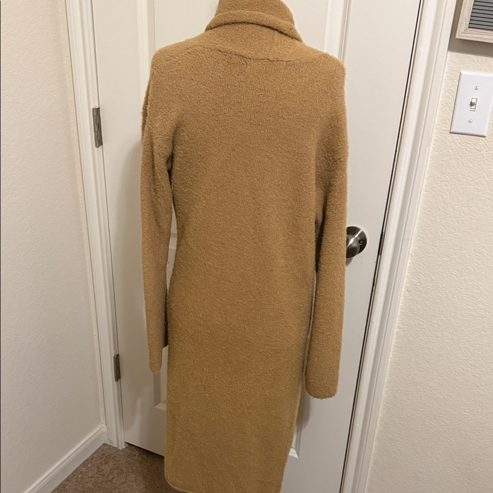 Sleeping on Snow by Anthropologie Camel Open-Front Cardigan - Picture 5 of 9